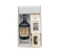 Coffret cadeau Blanc - Rhum - Diplomatico - Cacaotines (1x150g) et Raisins au sauternes (1x100g) MAISON GUINGUET