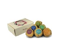 Coffret cadeau Bombes de bain, bombes à bulles à huile essentielle 6 grandes x 4,1 oz Spa bio naturel Relaxation hydratante pétillante Bains moussants aromathérapie.Boules effervescentes