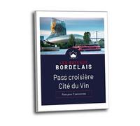 Coffret cadeau Bordeaux River Cruise Pass Croisière Dégustation La Cité du Vin