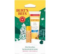 Coffret Cadeau Burt’s Bees pour Lèvres & Corps, Baume à Lèvres à la Cire d’Abeille et Mini Lotion pour le Corps Lait & Miel, Édition Limitée Préférée de la Ruche