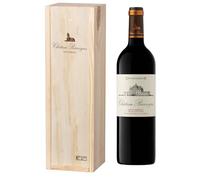 Coffret Cadeau Caisse Bois - Château Barreyres - AOP Haut Medoc - Cru Bourgeois - Vin Rouge - 75cl