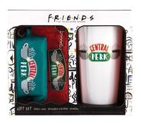Coffret cadeau - Central Perk - Tasse de voyage - Sac à provisions pliant - Porte-clés - Mixte