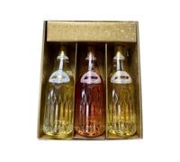 Coffret cadeau Champagne Vranken - Or -1 Brut - 1 Rosé - 1 Blancs de Blancs - 3x75cl