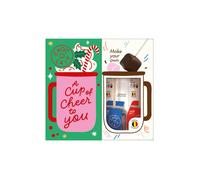 Coffret cadeau chocolat chaud MoMe Choc-o-lait Original XMAS (4 bâtonnets + tasse)