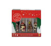 Coffret cadeau chocolat chaud pour Noël MoMe Choc-o-lait Spoon+ Christmas 4 x 43 g