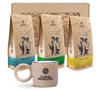 Coffret cadeau Coffee Broastery - Sélection Premium du Brésil 3x400g avec tasse en céramique
