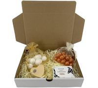 Coffret Cadeau - Coffret Savon Coco - 10 Perles De Bain Monoï - 10 Boules Effervescentes Coco