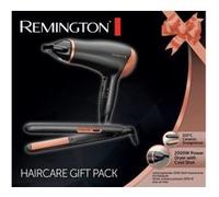 Remington D3012gp Coffret Cadeau - Seche Cheveux Ionique 2000w Et Lisseur Plaques Flottantes Ceramic