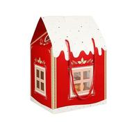 Coffret Cadeau Cottage de Noël Enchanté (rouge 1pcs)