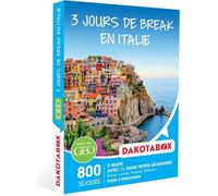 Coffret cadeau - DAKOTA BOX - 3 Jours en Italie - 2 nuits - Petit-déjeuner inclus ou non - 2 personnes