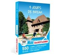 Dakotabox - Coffret cadeau 4 jours de break - Idée cadeau de voyage originale - Trois nuits avec petits-déjeuners pour 2 personnes