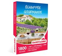 Coffret Cadeau DAKOTABOX- Échappée gourmande - 1 nuit avec petit-déjeuner et 1 dîner pour 2 personnes