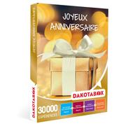 Dakotabox Coffret cadeau Joyeux anniversaire Multi-activités