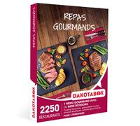Coffret Cadeau - DAKOTABOX - Repas Gourmands - 1 Menu pour 2 Personnes - Gastronomie - Mixte