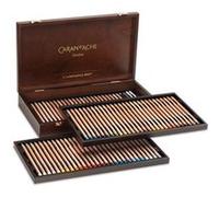 Coffret cadeau de 82 crayons de couleurs LUMINANCE 6901® + 2 full blender - Caran d'Ache G