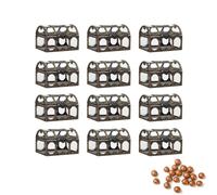 Coffret cadeau de bonbons vides - Caisses au trésor Candy Wedding Candy, Lot de 12 boîtes transparentes | Boîtes d'emballage décoratif, organisateur de fournitures de fête, support pour d