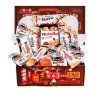 Coffret Cadeau de Chocolats Kinder | Cadeau Original d’Anniversaire, pour Enfants et Couples : Kinder Bueno, Happy Hippo, Schoko-Bons, Kinder Joy.