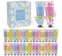 Coffret cadeau de crème pour les mains, lot de 36 mini crèmes pour les mains pour femmes, petits remerciements, cadeaux, mains, pieds, crème hydratante pour cadeaux, crème pour les mains