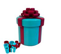 Coffret cadeau de farce, jouet de blague compact, drôle pour les farces de bâillon, matériau en carton avec compartiment caché, blague avec emballage réaliste, fête de bureau familial, anniversaire, m