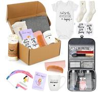 Coffret cadeau de grossesse du 3e trimestre pour les futures et les premières mamans, panier cadeau pour femmes enceintes, cadeau pour maman enceinte, cadeaux de nouvelle maman, essentiels de