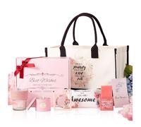 Coffret cadeau de luxe pour femme, cadeau d'anniversaire pour femme, idée cadeau unique pour femme, cadeau de relaxation pour elle, cadeaux de détente pour elle, cadeaux de bougies parfumées aux