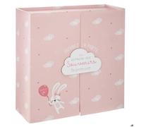 Atmosphera - Coffret Cadeau de Naissance Royaume des Souvenirs 22x22 cm - Rose