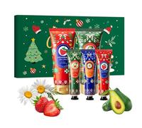 Coffret Cadeau De Noël Crème Pour Les Mains, Mini Crèmes Pour Les Mains, Coffret Crème De Main, 2 X 100 Ml De Crèmes Pour Le Corps Et 3 X 30 Ml De De Soin, Soin Hydratant Pour Peau Sèche