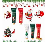 Coffret Cadeau de Noël Crème pour Les Mains, Mini Crèmes pour les Mains, Coffret Crème de Main, Crèmes pour les Main Format Voyage pour Noël, Saint-Valentin, 5 Pièces-Nouveau