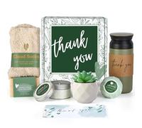 Coffret cadeau de remerciement pour femme, cadeau spa relaxant et emballage d'auto-soins pour maman, grand-mère, amis, sœur, épouse, collègue, enseignant, patron, parfait pour les anniversaires, les