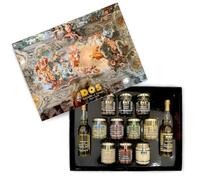 Coffret Cadeau de Sauces à la Truffe | "Triomphe de la Divine Providence" Pietro da Cortona | 12 Produits 100% Naturels | Idéal pour Recettes Traditionnelles | Inspiration Artistique