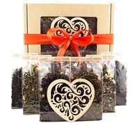 Coffret Cadeau de Thé Noir et Vert "Cœur" UniTea Land 300g