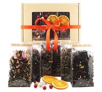 Coffret Cadeau de Thé Noir et Vert Premium Unitea Land 300g