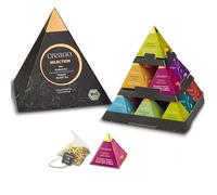 Coffret cadeau de tisanes bio Creano Premium « PYRAMIDE » - 14 sachets de thé pyramidaux en 9 variétés différentes - 35 g - NOUVEAUTÉ 2025*