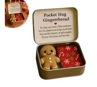 Coffret cadeau de vacances sur le thème du Père Noël pour enfants et femmes, mini ornements d'Halloween mignons avec carte d'encouragement