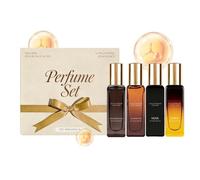 **Coffret cadeau de, vaporisateur de luxueux 4x20 ml naturellement rafraîchissant longue durée élégant pour hommes femmes adolescents famille voyage bureau réunion vie quotidienne**