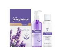 Coffret Cadeau Douche et Shampoing pour Femmes, Ensemble de Soins avec Shampoing et Gel Douche Parfumés, Pour un Moment de Détente et de Fraîcheur, Idéal pour Cadeau Saint-Valentin (1 Ensemble)