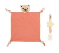 Coffret Cadeau Doudou et Porte-tétine Teddy