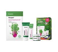 Coffret cadeau Dr.Jart+ Cicapair Redness Rescue, soin cor en pour la peau, format voyage, avec cr me correctrice de couleur Cicapair, nettoyant v