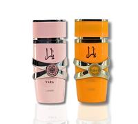 Coffret cadeau eau de parfum Lattafa pour femme 2 pi ces (Yara + Yara Tous) 3,4 onces/100 ml chacune