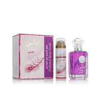 Coffret cadeau EDP - LATTAFA - Mahasin Crystal Violet - 100 ml EDP - 75 ml DEO spray - Femme