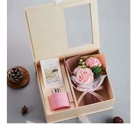 Coffret Cadeau Élégance Rose Éternelle & Diffuseur Aromatique