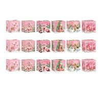 Coffret cadeau élégant avec motif délicat pour les fêtes de fin d'année, Noël