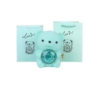 Coffret cadeau élégant avec texture rose préservée et ours pour femme, petite amie et amoureuse, différentes couleurs