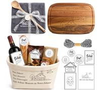 Coffret Cadeau Emménagement Panier Inauguration Maison Planche à Découper | Cadeau de pendaison de crémaillère, cadeau de pendaison de crémaillère, cadeau de pendaison de crémaillère