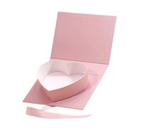 Coffret cadeau en forme de cœur à remplir for la Saint-Valentin, je t'aime, boîtes friandises for for bonbons Pour Les Fêtes,Les Anniversaires(Pink)