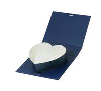 Coffret cadeau en forme de cœur à remplir for la Saint-Valentin, je t'aime, boîtes friandises for for bonbons Pour Les Fêtes,Les Anniversaires(Deep Blue)