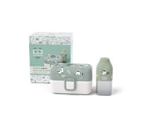 monbento - Coffret Cadeau Enfant - avec Lunch box MB Tresor Raccoon, Gourde Enfant MB Positive S - Idée Cadeau pour Enfant Pratique pour L'école - Raton Laveur
