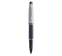 Coffret cadeau Expert L'Essence du bleu Stylo roller et Recharge noire pointe fine Bleu