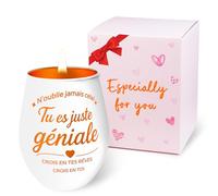 Coffret Cadeau Femme, Cadeau Noel, Anniversaire Femme, Personnalisé Noel Original Utile, Photophore Portes Tealights Gravés au Laser