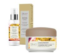 Coffret cadeau femme parfum Fruit de la Passion & Caramel + gommage corporel nourrissant exfoliant